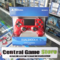 Jual PS4 New Dualshock 4 Wireless Controller Light (Magma Red) Murah