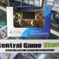 Jual PS4 New Dualshock 4 Wireless Controller Light (Gold) Murah