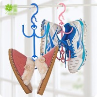 Jual Rotatable Shoes Dryer/ Gantungan Sepatu Sandal 4 Kait Multifungsi Murah