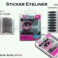 Jual Scot black / hitam stiker eyeliner hitam Murah