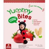Jual Yummy Bites 6 Bulan Rasa Strawberry Murah