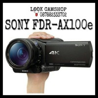 HANDYCAM CAMCORDER SONY FDR-AX100E SONY AX 100E AX100 E AX 100 E - 4K
