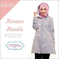 NEW ARRIVAL Baju Korea Wanita Jaket Musim Dingin Muslimah Berhijab