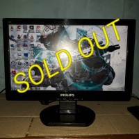 LCD Monitor Komputer Pc Philips 16inch wide 160e
