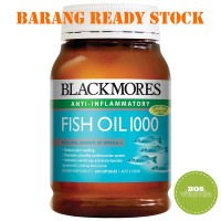 Jual READY STOCK - Blackmores Fish Oil 1000mg 200 capsules Murah