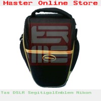 Tas Segitiga Kamera Camera Digital SLR DSLR Nikon Lensa Fix Kit Murah