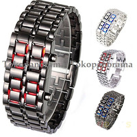 Jual Paling Laris Jam Iron Samurai Tokyo Flash Led Watch Murah