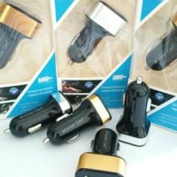 Jual Murah! Car Charger 3 Output / Charger Mobil 3 Output Garansi 1 Tahun Murah