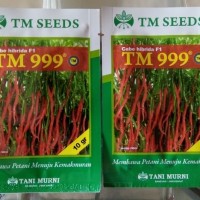 Benih Cabai TM 999 / Benih Bibit Cabe Keriting Hibrida f1 Unggul