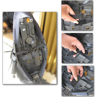 Jual SARUNG JOK MOTOR MERK MBACOOL ORIGINAL 100% | ANTI PANAS | ADEM Murah