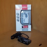 Jual (Diskon) Cliptec RZH206 USB Hub 4 Port Flora Hub RZH-206 Murah