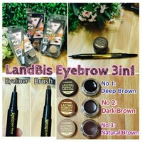 Jual LANDBIS EYELINER & EYEBROW GEL Murah