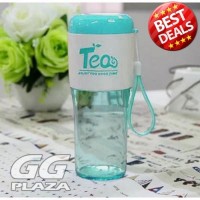 Jual Hotlist kekinian Botol Minum Penyaring Teh with Cup 410ml - Murah