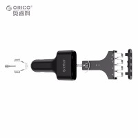 Jual Car Charger Mobil Orico Original 4 USB Port Fast ChargingCar T0310 Murah