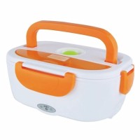 Jual Kotak Penghangat Makanan Electric Lunch Box - Orange Murah
