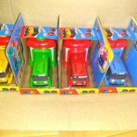 Mainan Bus Tayo garasi set 4pcs