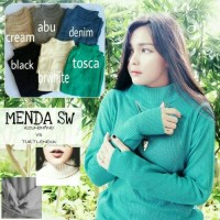 Jual MENDA SWETER TURTLENECK VS ROUNDHAN SWEATER HALTER HIGH Murah