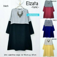 Jual ATASAN WANITA BLOUSE JUMBO XXL TUNIK LENGAN PANJANG ELZATA Murah