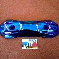 Jual Tameng Knalpot ZOMER Beat, Vario, Scoopy BLUE X Murah