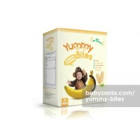 Jual Yummy Bites Baby Rice Cracker 50 gram Banana Makanan Bayi T2909 Murah