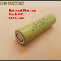 Jual Baterai 18650 GP 2200mAh Flat TOP ORIGINAL Vapor Vaporizer T3009 Murah