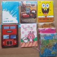 Jual Cover Paspor - BATMAN - STITCH - SPIDERMAN - Passport - Organizer Murah