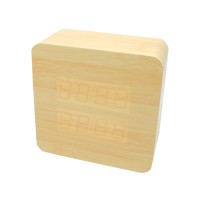 Jual Jam Weker LED Digital Wood Clock - JK-859 Murah