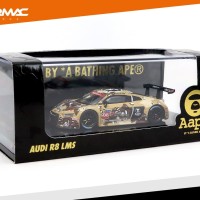 Jual Audi R8 LMS 2016 Shanghai Round AAPE - Tarmac Works Original Diecast Murah
