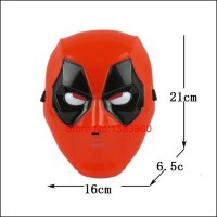 Jual Mainan Anak Topeng Nyala Lampu Deadpool Dead Pool Marvel Cosplay Mas Murah