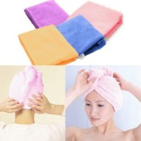 Jual Hair Wrap Magic Towel Handuk Topi Ajaib Bungkus Rambut Serap Air Cep Murah