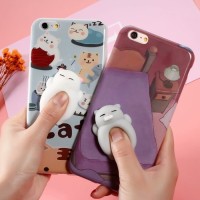 Jual Squishy Case | Casing | Cute Cat | 9gag | Kucing | iPhone 7 & 7 Plus Murah