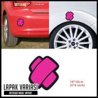 Jual Sticker Mobil - Stiker Mobil Bandage Scratch Perban Luka Goress Murah