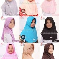 Jual MiuLan Bergo Hijab Jilbab Kerudung Anak Praktis Adem Polos PLAIN LAURA Murah