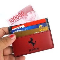 Jual Dompet kartu card holder import murah - FERRARI MS RED Murah