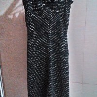 Jual Preloved Dress Wanita Polkadot Executive Ukuran M Murah