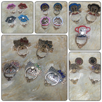 Jual IRING DIAMOND BIBIR,MICKEY MOUSE,HELLO KITTY / Ring Stand Holder Murah