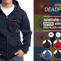 Jual Jaket Zipper Murah - Deadpool Murah