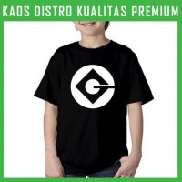 Jual Kaos Minion Gru Logo 2 Anak ANK-MIN05 Laki / Perempuan Murah