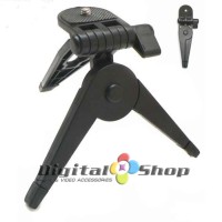 Jual Foldable Mini Table Tripod / Hand Grip - Black Original Murah