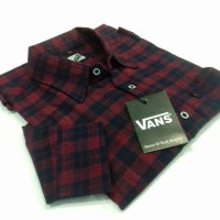 Jual Kemeja Flanel Vans Lengan Panjang Murah Murah