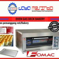 Oven gas roti pemanggang roti manis fomac indonesia