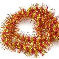 Jual DEKORASI NATAL MURAH SLINGER MIX GOLD RED - 1353 Murah