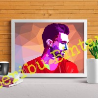 Jual WPAP - Adam Levine - Maroon Five - Poster A3 Murah