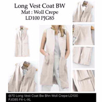 Jual Baju Cewek Atasan Murah Long Vest Murah