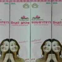 Jual SNAIL WHITE IDOL FRUIT SCRUB & MASK CREAM Murah