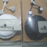 Jual Handsfree / headset candy karakter macarons Murah