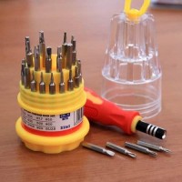 Jual Obeng Magnetic Multi Set 31 in 1 Mini Compact Portable HP Screwdriver Murah