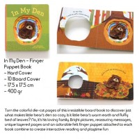 Jual In My Den - Finger Puppet Book Murah
