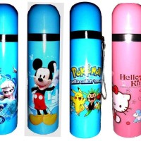 Jual TERMOS KARAKTER HELLO KITTY DORAEMON MOTIF MICKEY TRANSFORMER AVENGER Murah