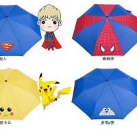 Jual Trending Payung Lipat Spiderman- Super Heroes - Cartoon Umbrella Anak Murah